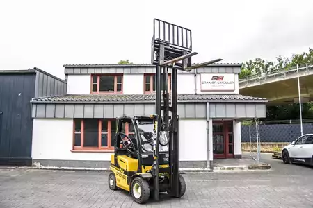 Treibgasstapler 2020  Yale GLP20 Gas Freihub Seitenschieber Zinkelverstellgerät (1)