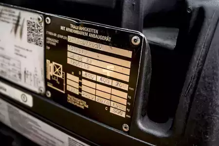 Wózki gazowe 2020  Yale GLP30 2020 Drehgerät Freihub Triplex (17)