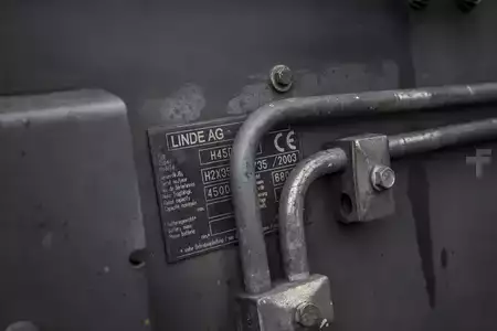 Dieselstapler 2003  Linde H45 352 4500kg Zinkenverstellgerät (7)