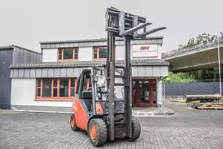 Dieselstapler 2004  Linde H45 394 4500KG Drehgerät Zinkenverstellgerät Diesel (1)