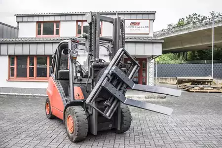 Dieselstapler 2004  Linde H45 394 4500KG Drehgerät Zinkenverstellgerät Diesel (17)