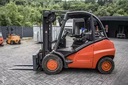 Dieselstapler 2004  Linde H45 394 4500KG Drehgerät Zinkenverstellgerät Diesel (7)