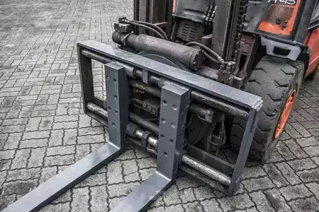 Dieselstapler 2004  Linde H45 394 4500KG Drehgerät Zinkenverstellgerät Diesel (8)