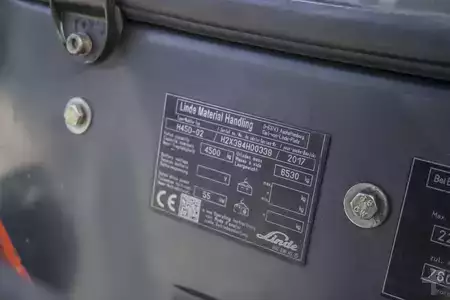 Dieselstapler 2017  Linde H45 EVO 394 4500KG (8)