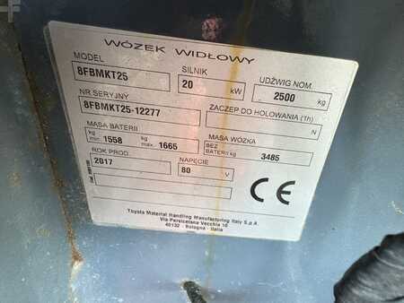 Carrelli elettrici 4 ruote 2017  Toyota 8FBMKT25 (4)