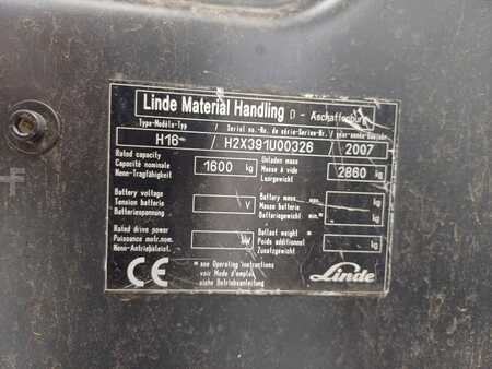 Diesel heftrucks 2007  Linde H16D (4)