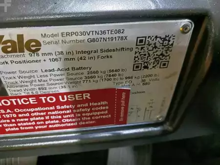3-Wheel Electric - Yale ERP030VT (5)