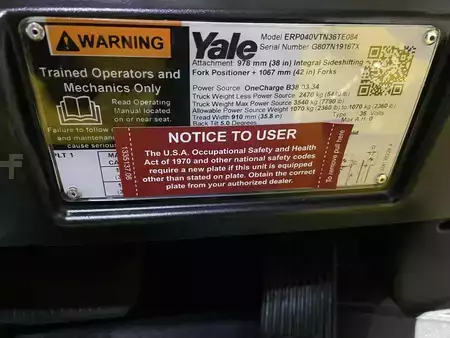 3-Wheel Electric - Yale ERP040VT (4)