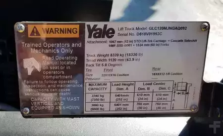 Diesel Forklifts 2005  Yale GLC120MJ (10)