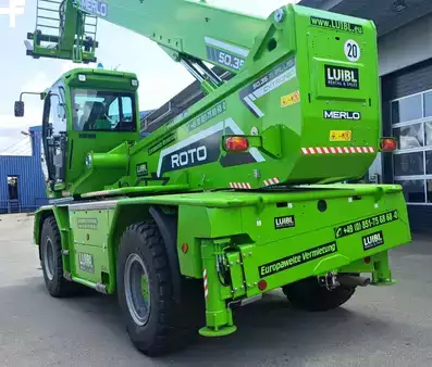 Teleskoptruck fast bom 2024  Merlo Roto 50.35 S Plus  - Telehander Rotating 5t 35m (7)