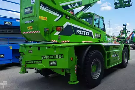 Teleskoptruck fast bom 2024  Merlo Roto 50.35 S Plus  - Telehander Rotating 5t 35m (8)