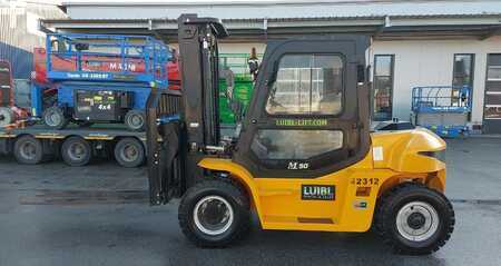 Diesel Forklifts 2019  Maximal FD50T-MW, 5 ton diesel fork lift, Triplex 4,8m (1)