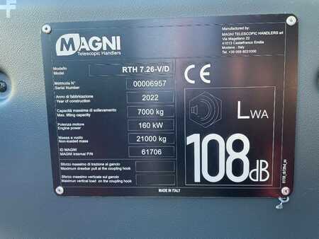 Manipulador fijo 2022  Magni RTH 7.26, in stock, warranty MRT2660 (11)