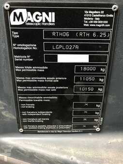 Telescopic forklift rigid 2021  Magni RTH 6.25, Telehandler 25m,Twinpack/Electric ready (7)