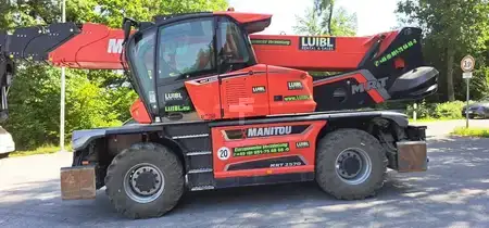 Telescopic forklift rigid 2024  Manitou MRT 2570 V+ , MRT2660, Teleskopstapler Roto 7t 25m (1)