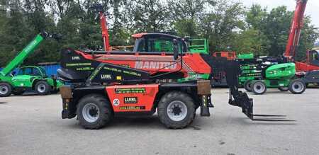 Telescopic forklift rigid 2022  Manitou MRT 1845, previous 1840, rotating telehandler 18m (3)