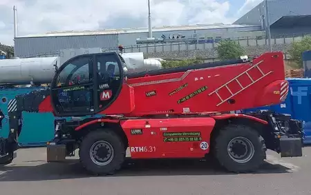 Telescopic forklift rigid 2025  Magni RTH 6.31, low hours, like RTH 6.30 -  6t, MRT3060 (1)