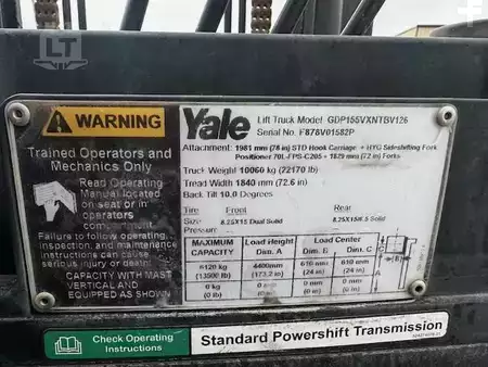 Diesel Forklifts 2016  Yale GDP155VX (8)