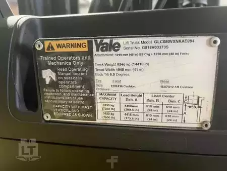 Propane Forklifts  Yale GLC080VX (3)