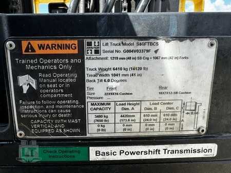 Carretilla elevadora GLP 2018  Hyster S80FTBCS (8)