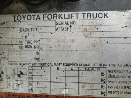 Diesel Forklifts 2012  Toyota 8FDU25 (5)
