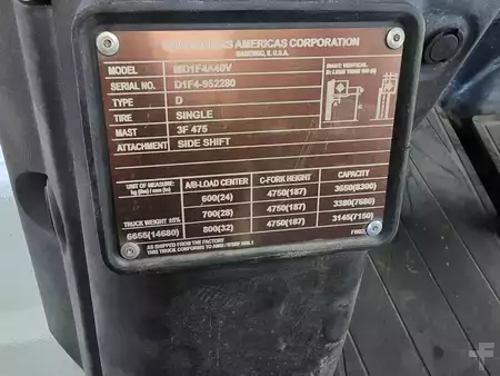 4-Wheel Electric 2019  Unicarriers MD1F4A40V (5)