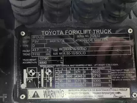 Montacargas diésel 2018  Toyota 8FDU32 (5)