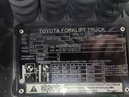 Montacargas diésel 2018  Toyota 8FDU32 (5)