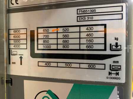 Vertical order pickers 2021  Jungheinrich EKS310 (8)