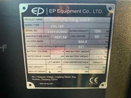 Stacker pedestre 2023  EP Equipment ESL122 (9)