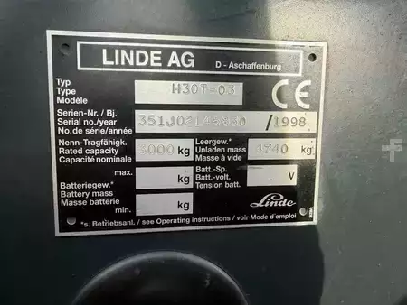 LPG heftrucks 1998  Linde H30T (14)