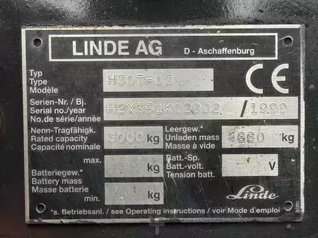 Wózki gazowe 1997  Linde H30T (18)