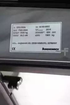 Carretilla elevadora diésel 2016  Jungheinrich DFG S 50s (9)