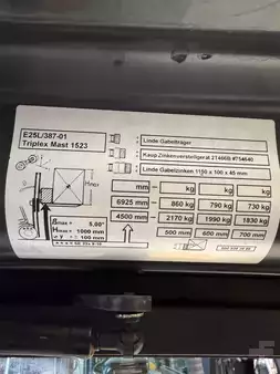 El truck - 4 hjulet 2019  Linde E25 (8)