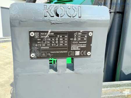 Wózki 4-kierunkowe 2018  Combilift CB2500 / DIESEL / EXTENDABLE FORKS / TRIPLEX / 5500MM / FREE LIFT / SIDE SHIFT / FORK POSITIONER / LIKE NEW (5)