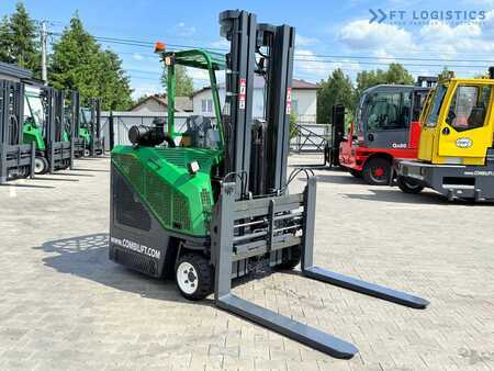 Wózki 4-kierunkowe 2018  Combilift CB2500 / DIESEL / EXTENDABLE FORKS / TRIPLEX / 5500MM / FREE LIFT / SIDE SHIFT / FORK POSITIONER / LIKE NEW (6)