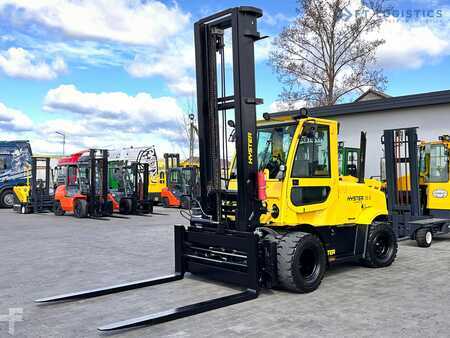Diesel Forklifts 2012  Hyster HYSTER H10.0 FT9 / FORKS 2200MM / POSITIONER / SIDE SHIFT / VALID UDT / 5500MM (3)