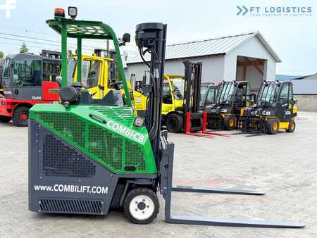 Négyutas targonca 2017  Combilift CB3000 / DIESEL / TRIPLEX 4900MM / FREE LIFT / SIDESHIFT / FORK POSITIONER / 1500MM FORKS / LIKE NEW (4)