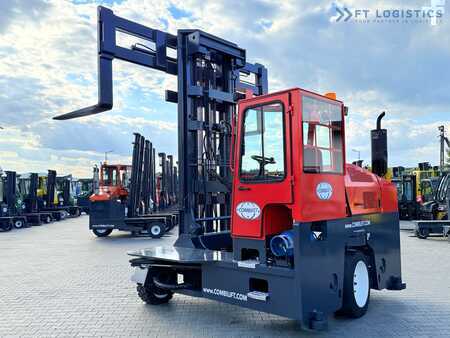 Vierweg zijlader 2007  Combilift C8000 / GAS / TRIPLEX 8300 / WIDE FORK POSITIRONER / FREE-LIFT / A comprehensive range of four-way and side-loading forklifts. (28)