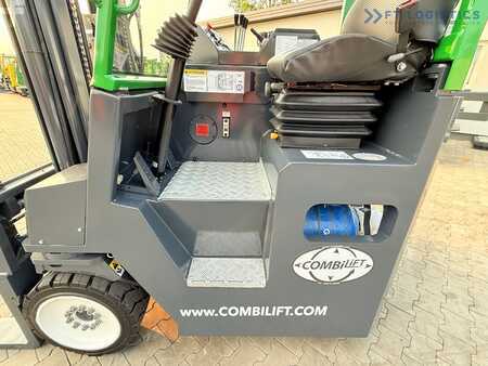 Wózki 4-kierunkowe 2017  Combilift C4000CB / TRIPLEX - 5200MM / LPG / FREE LIFT / FORK POSITIONER / FORK SIDESHIFT / HEIGHT 2450MM / LIKE NEW (13)