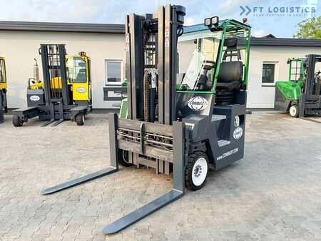 Wózki 4-kierunkowe 2017  Combilift C4000CB / TRIPLEX - 5200MM / LPG / FREE LIFT / FORK POSITIONER / FORK SIDESHIFT / HEIGHT 2450MM / LIKE NEW (2)