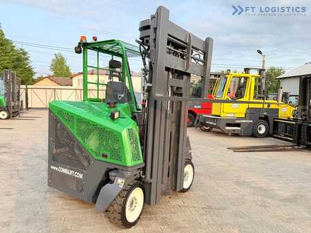 Wózki 4-kierunkowe 2017  Combilift C4000CB / TRIPLEX - 5200MM / LPG / FREE LIFT / FORK POSITIONER / FORK SIDESHIFT / HEIGHT 2450MM / LIKE NEW (25)