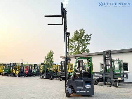 Wózki 4-kierunkowe 2017  Combilift C4000CB / TRIPLEX - 5200MM / LPG / FREE LIFT / FORK POSITIONER / FORK SIDESHIFT / HEIGHT 2450MM / LIKE NEW (30)
