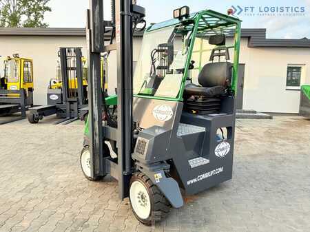Wózki 4-kierunkowe 2017  Combilift C4000CB / TRIPLEX - 5200MM / LPG / FREE LIFT / FORK POSITIONER / FORK SIDESHIFT / HEIGHT 2450MM / LIKE NEW (32)