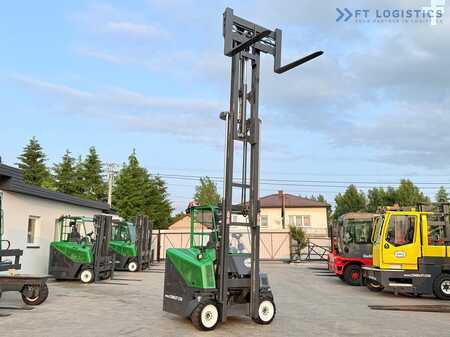 Wózki 4-kierunkowe 2017  Combilift C4000CB / TRIPLEX - 5200MM / LPG / FREE LIFT / FORK POSITIONER / FORK SIDESHIFT / HEIGHT 2450MM / LIKE NEW (33)