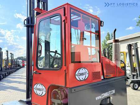 Čtyřcestný vysokozdvižný vozík 2008  Combilift C4500 / LPG / DUPLEX - 4500MM / FORK POSITIONER / FREE LIFT / FULL CABIN / ONLY 6,178 HOURS / CONDITION – LIKE NEW! (35)
