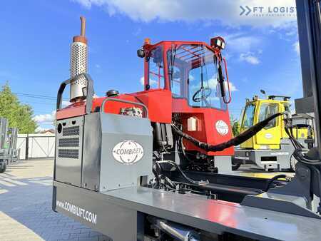 Čtyřcestný vysokozdvižný vozík 2008  Combilift C4500 / LPG / DUPLEX - 4500MM / FORK POSITIONER / FREE LIFT / FULL CABIN / ONLY 6,178 HOURS / CONDITION – LIKE NEW! (40)
