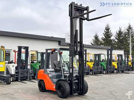 Chariots élévateurs diesel 2015  Toyota 52-8FDJF35 / DIESEL / 2016 / ONLY 2,096 HOURS / DUPLEX MAST / LIKE NEW (36)