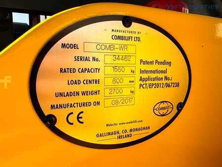 Čtyřcestný vysokozdvižný vozík 2017  Combilift WR-4 / DUPLEX / 4.5M / 2017 / ONLY 30 HOURS / LIKE NEW / 1500KG (9)