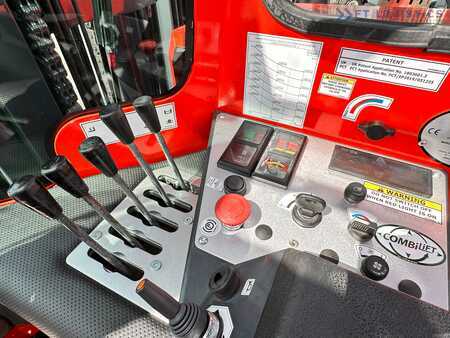 Čtyřcestný vysokozdvižný vozík 2017  Combilift C4000 / TRIPLEX / 9300MM / FREE LIFT / FORK POSITIONER / GAS / CABIN / LIKE NEW (18)